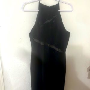 One of a kind handbeaded dress size 12
